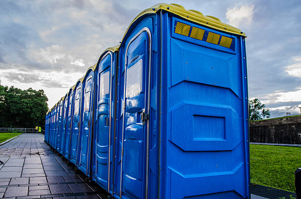 Porta potty delivery and setup in New Franklin, OH